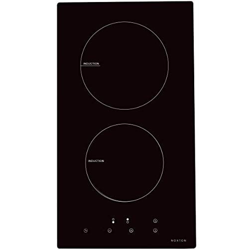 NOXTON Induction Cooktop Builtin 2 Burners Electric Stove Top Hob with