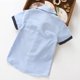 thumbnail image 2 of Camisa de verano para niños, ropa de algodón para bebés, Tops para niños pequeños, blusa para niños de 2 a 11 años, 1 unidad, 2 of 6
