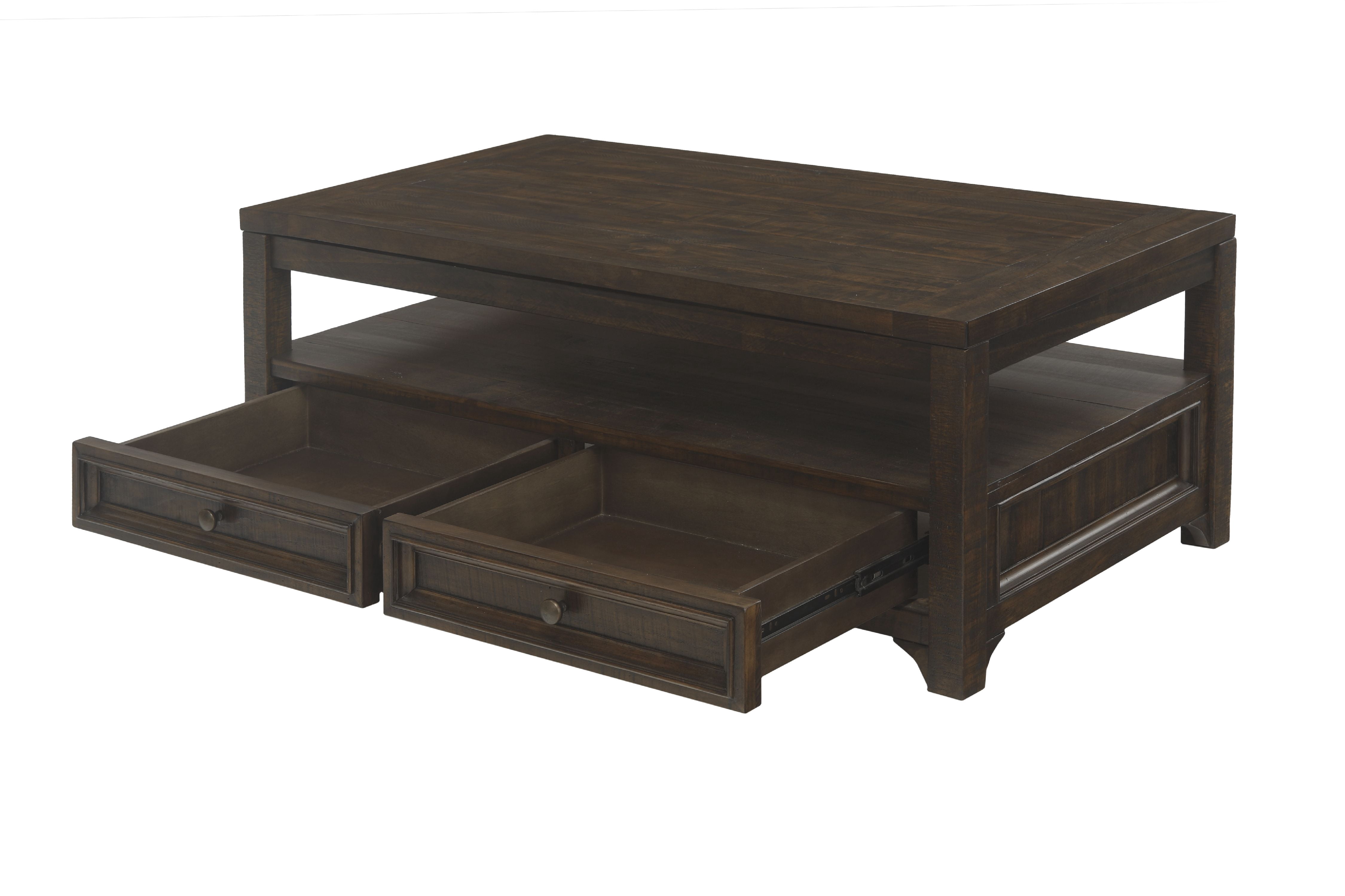Martin Svensson Home Lisbon Lift-Top Coffee Table, Dark Mocha