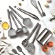 thumbnail image 4 of JUEGO DE UTENSILIOS DE COCINA, JUEGO DE EMPERTOSOS EENCiales de Cocina y Acero inoxidable para restaurante, 4 of 7