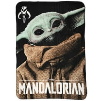 Star Wars The Mandalorian Soft & Warm Fleece Throw - 46in x 60in
