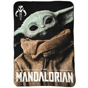 Star Wars The Mandalorian Soft & Warm Fleece Throw - 46in x 60in