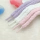 thumbnail image 4 of Nuevos cordones peludos suaves, rosados, blancos y negros, 140/160 cm, para zapatos planos de lona de caña alta para mujeres y hombres, accesorios, 4 of 5