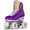 Purple Glitter, variant on Crazy Skates Glam Roller Skates | Adjustable or Fixed Sizes | Glitter Sparkle Quad Skates for Women and Girls