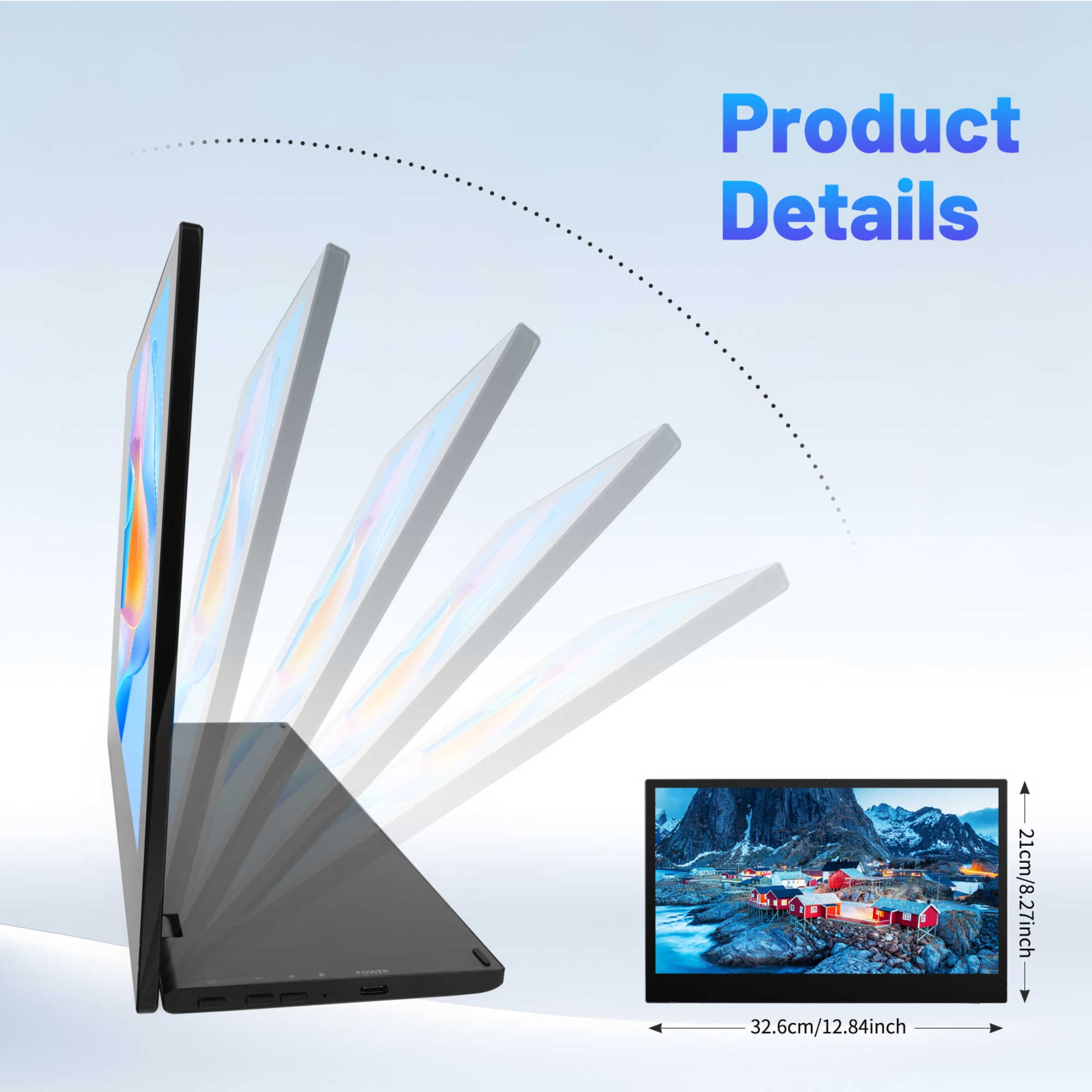 14.1 Intelligent Screen Tablet，1920*1080P,1MP Front Camera - 4GB Memory - Android 14，Black