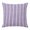 Wisteria Purple, variant on Throw Pillow Covers 16x16 Inch, Olive Green Decorative Pillow Cases for Couch Sofa Bed, Vintage Traditional Vertical Stripes Texture Cotton Linen Square Home Decor Pillowcases with Hidden Zipper