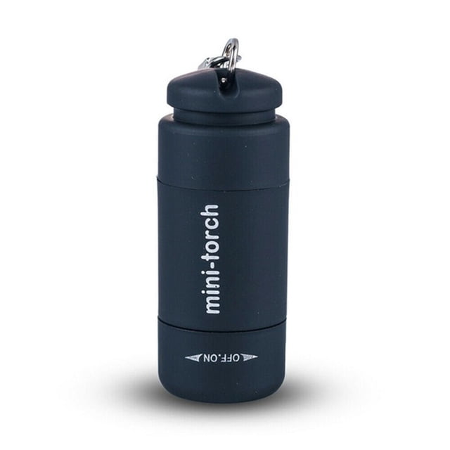 Mini llavero linterna de bolsillo recargable luz LED linterna impermeable