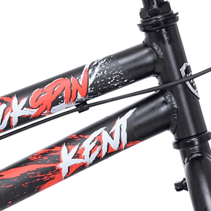 Kent 20 Quickspin Boy s BMX Bike Black Red Walmart