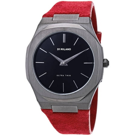 D1 Milano Ultra Thin Black Dial Men's Watch A-UT06