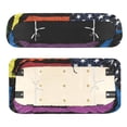 thumbnail image 3 of Pzuqiu Distressed Rainbow American Flag Golf Cart Seat Cover Set - 2-Piece Stretchable Washable Protector | Fits Most 2-Seater Club Car, EZGO & Yamaha, 3 of 9