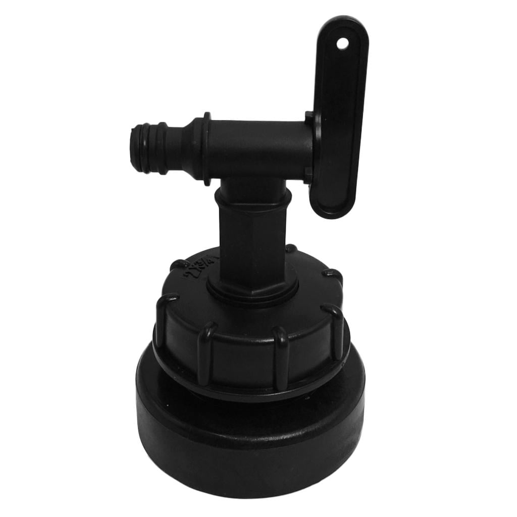 IBC To 15mm Water Tank Hose Adapter w/Switch Garden Hose 80 mm Thread