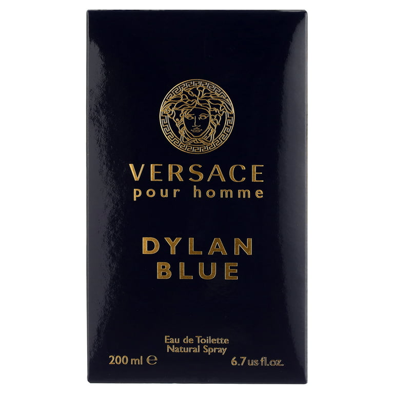  Versace Pour Homme Dylan Blue for Men 1.0 oz Eau de Toilette  Spray : Beauty & Personal Care