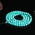 thumbnail image 4 of Collares interminables con cuentas largas de ojo de tigre turquesa, joyería hecha a mano con piedras preciosas para mujeres y niñas, collar de perlas oso de fresa Electrónica, 4 of 5