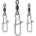 thumbnail image 1 of ORUYROP 50 Pcs Pivotant de Baril de Pêche avec Sécurité, Embouts de Verrouillage en Acier Inoxydable, Accessoires de Plateforme de Pêche, 1 of 7