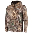 thumbnail image 2 of Men's Dunbrooke Realtree Camo Seattle Seahawks Circle Champion Tech Fleece Pullover Hoodie, 2 of 4