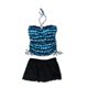 thumbnail image 1 of Bandeau de 2 piezas Michael Kors con falda y teñido anudado para Mujer azul 22 W, 1 of 2