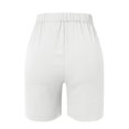 thumbnail image 2 of Vedolay Shorts Short for Womens 2023 High Waist Denim Shorts Stretchy Summer Shorts with Pockets,White M, 2 of 5