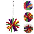 thumbnail image 2 of 2pcs Bird Chewing Toy Creative Pet Parrot Plaything Decorative Pet Toy Supplies, 2 of 8