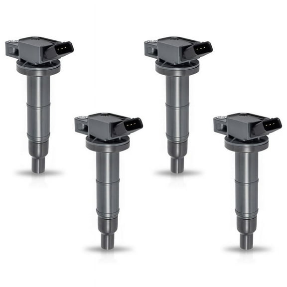 ISA Set of 4 Ignition Coil Pack 2002 2003 2004 2005 2006 2007 2008 2009 For Toyota Lexus Scion Camry Corolla Matrix RAV4 Solara Highlander tC xB HS250h 2.0L 2.4L V4 Replacement for UF333, C1330