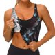 thumbnail image 3 of Fotbe Butterfly Angel Wings Art Sujetador Deportivo Largo sin Aros para Mujer con Almohadillas y Soporte Medio, Transpirable y Absorbente, Camiseta Tipo Chaleco o Tank Top-X-Large, 3 of 8