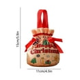 thumbnail image 3 of Bolsas de Regalo de Navidad Bolsa de Regalo de Navidad Bolsa de Terciopelo de Navidad Caja de Dulces de Fruta Pantalones de Bolsillo de Terciopelo Bolsas de Regalo de Vacaciones, 3 of 6