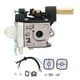 thumbnail image 1 of Carburador de repuesto RBK112 A021003830 A021003831 apto para cortacésped SRM266 SRM266S SRM266T SRM266U, 1 of 8