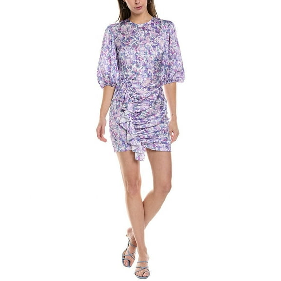 Maje womens  Mini Dress, T42, Purple