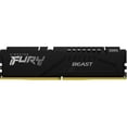 thumbnail image 1 of Memoria RAM DDR5 16GB 5200MT/s KINGSTON FURY BEAST 1x16GB Negro Kingston KF552C40BB-16, 1 of 6