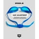 thumbnail image 3 of Arena Goggles Natación Spider Jr única, Azul multicolor, 3 of 8
