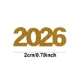 thumbnail image 3 of Sticker Pack Gold Graduation Confetti Class of 2026 Glitter 2026 Confetti 100Pcs for Graduation Decorations and New Years 2026. Fun Stickers; Stickers; Decorative Stickers; Diy Sticker Set; Crea, 3 of 6