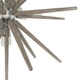 thumbnail image 4 of Hunter - Jupiter Star 18-light Brushed Nickel, Extra Large Pendant Light, Dimmable, Sputnik Shaped, for Bedrooms, Dining, Living Rooms - 19344, 4 of 7
