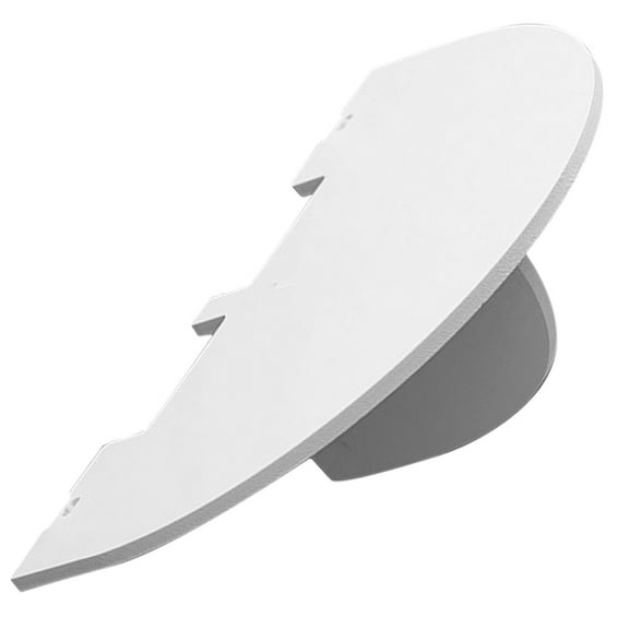 BESTOYARD Wifi Stand White Wood 1Set