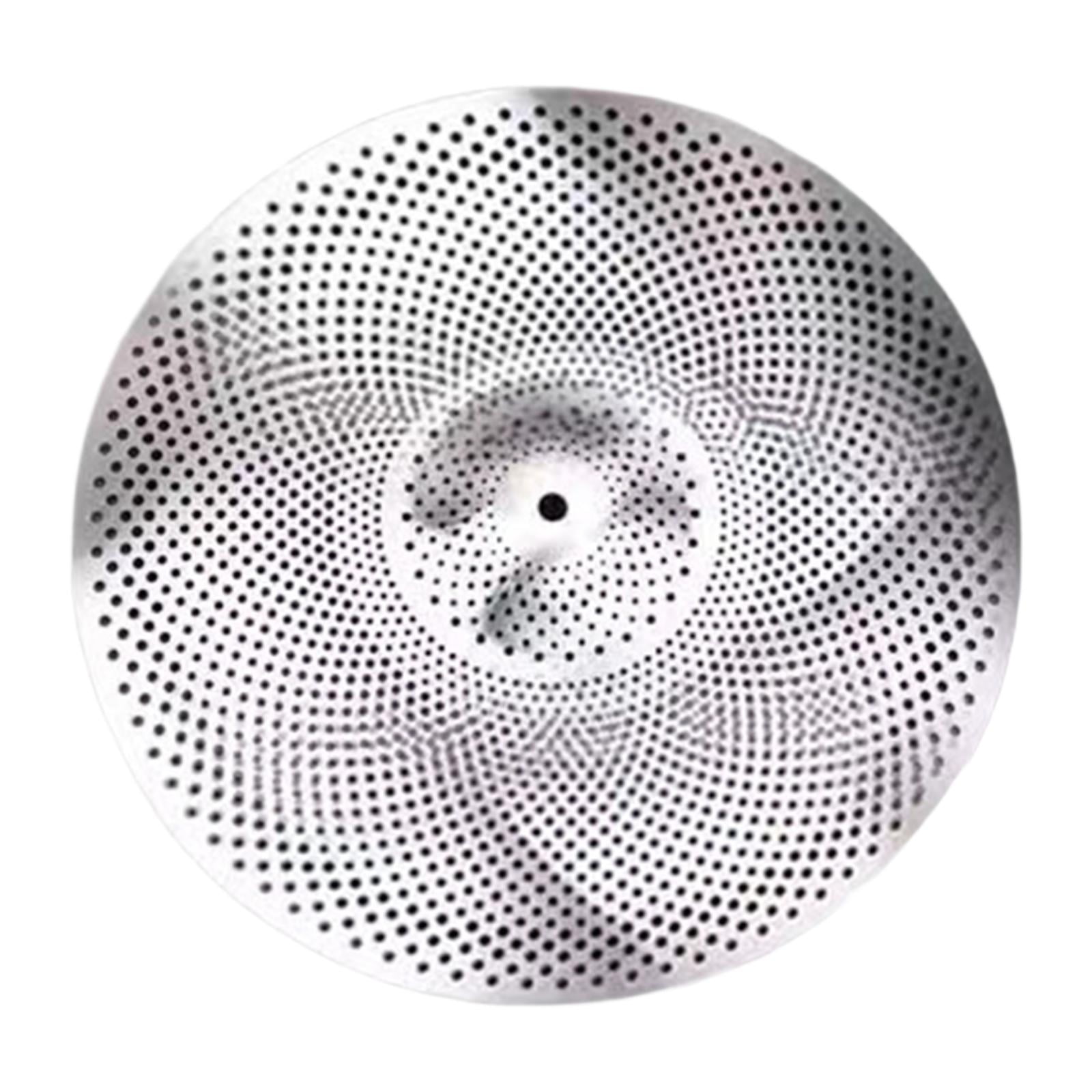 JWQFBC Drum Cymbal for Drmmer Practice Lightweight Drum Accessories Sturdy Quiet Cymbal 20inch