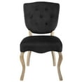 thumbnail image 5 of Modway Array 20" Tufted Performance Velvet Dining Side Chair in Black, 5 of 5