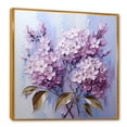 thumbnail image 2 of Designart "Full Glory Of Lilac Flowers IV" Lilacs Floater Framed Wall Art Prints, 2 of 5