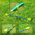 thumbnail image 2 of Pouseayar 360° Swivel Seesaw, 2 Seats Playground Equipment, Outdoor Fun Toy Set for Kids, Boys, Children, 2 of 6