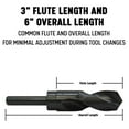 thumbnail image 5 of Qualtech DWDRSD17.0MM 17.0mm HSS Reduced Shank Drill Bit x 1/2" Shank, 5 of 12