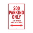 thumbnail image 2 of Museum Parking Only - All Others Towed Sign | Aluminum | Multiple Sizes | USA Made 2 of 3