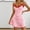 Pink, variant on WCJM Pajama Set for Women Womens Sleep Dress Love Print Slim Fit Nightgown Women's Pajamas Lace V Neck Home Clothes Sleeping Dress