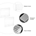 thumbnail image 2 of HEMOTON  6 Pcs Acrylic Sign Clip-on Label Holder Convenient Office, 2 of 8