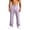 Light Purple #040, variant on Men's Straight Leg Sweatpants Elastic Waist Drawstring Loose Fit Open Bottom with Pockets Lounge Pants