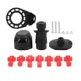 thumbnail image 3 of Adaptador de enchufe de remolque, adaptador de enchufe de remolque BOROCOKit de conector de enchufe de remolque BOROCO 7 pines 92x50mm Universal resistente hierro duradero, 3 of 14