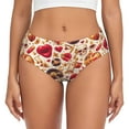 thumbnail image 1 of Balery Skull Retro record lips Ropa Interior de Algodón para Mujer con Dibujo – Braguitas Cómodas y Elásticas, Estilo Clásico-X-Large, 1 of 6