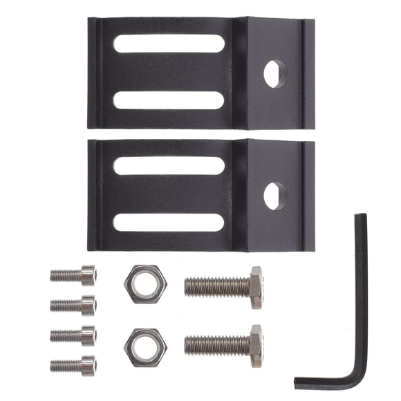 1 Set Light Barra Montaje Montaje Soportes deslizantes LED Barra de luz Soporte de montaje