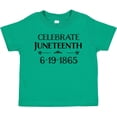 thumbnail image 3 of Inktastic Celebrate Juneteenth Boys or Girls Toddler T-Shirt, 3 of 5