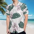 thumbnail image 5 of High Quality Hawaiian Shirts for Men Short Sleeve Aloha Beach Shirt Floral Summer Casual Button Down Shirts Blouses CPJP7K, 5 of 7