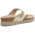 thumbnail image 3 of Mephisto Helen Women's Leather Ultra-Comfortable Sandal In Gold Size 9, 3 of 6