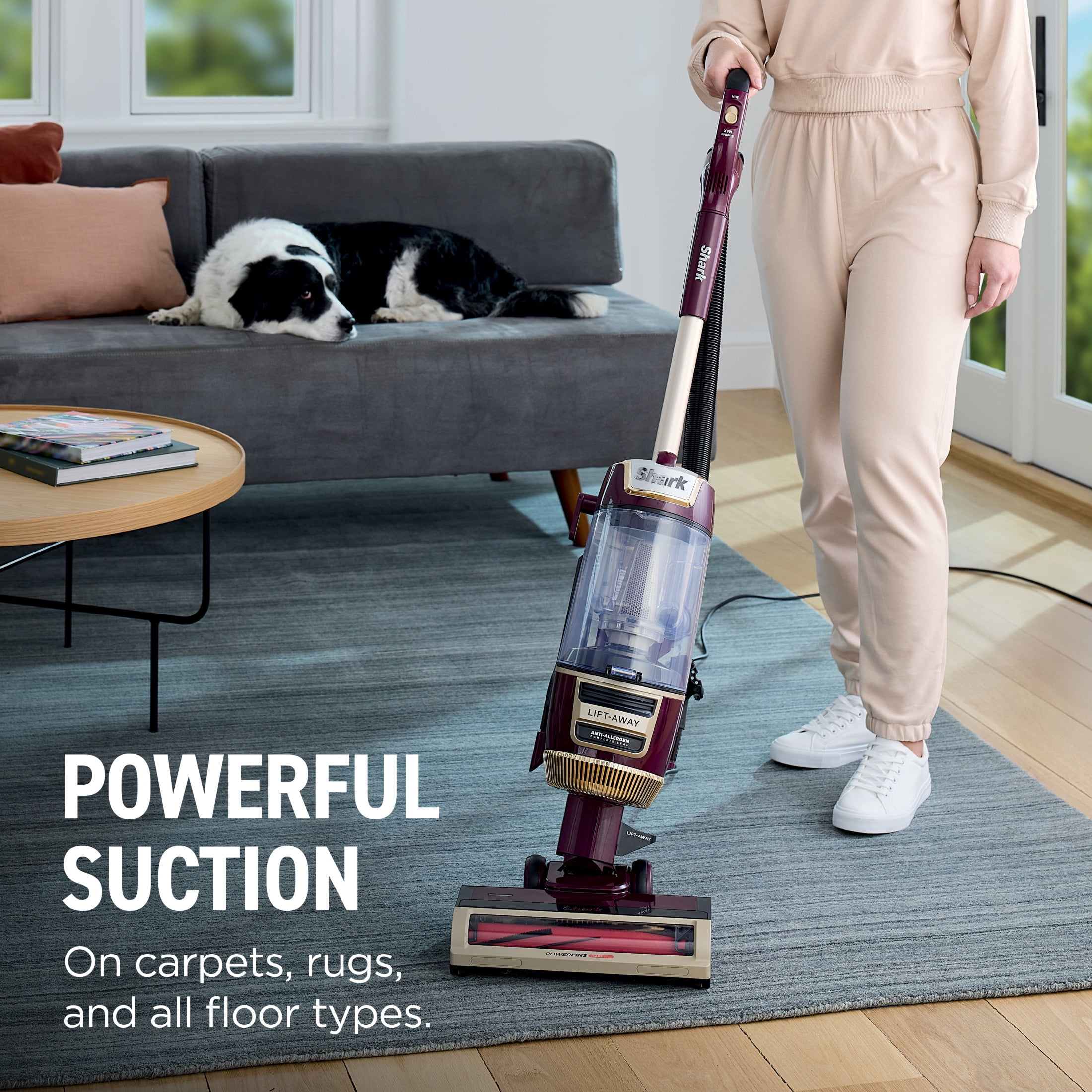 Shark Rotator Lift-Away ADV Upright Vacuum, with PowerFins HairPro Brushroll, LU240 Terracotta