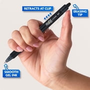 Pilot Frixion Clicker Erasable Gel Pens, Fine Point, Black Ink, 3 Count