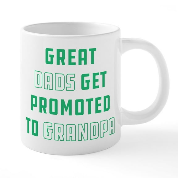 CafePress - Great Dads - 20 Oz White Ceramic Mega Mug